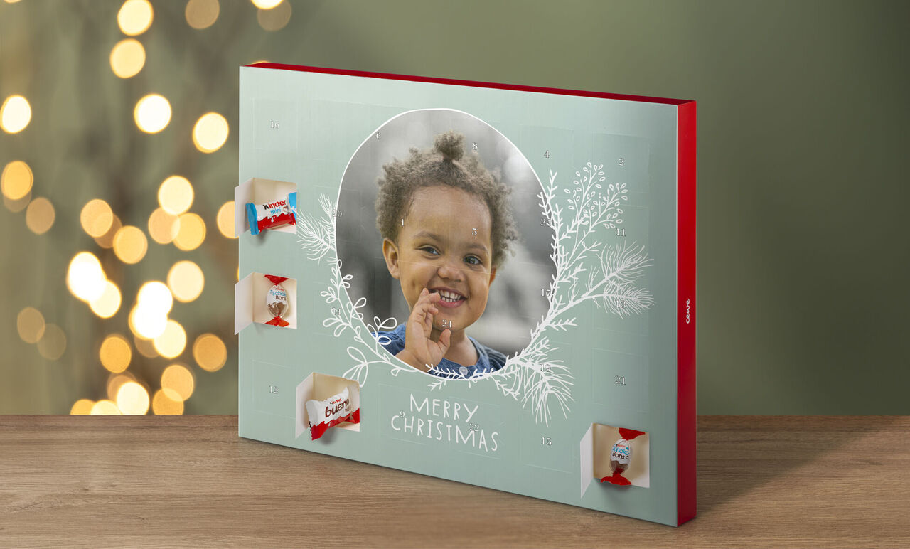 Julkalender XXL med Kinder®-choklad