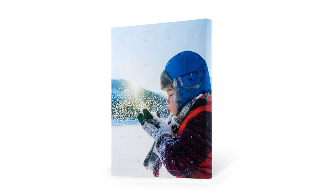 Adventskalender du fyller själv - Stående